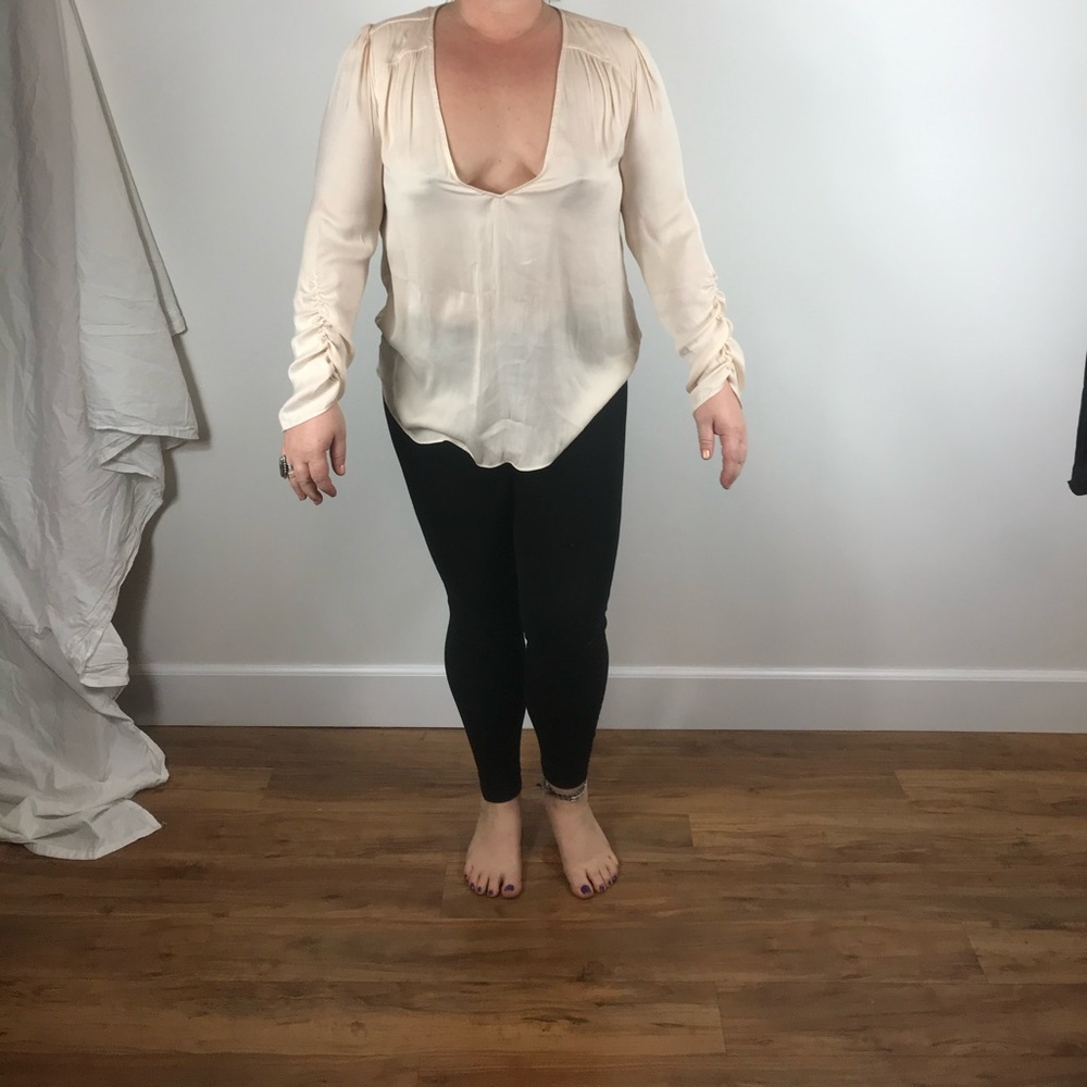 Free People elegant low cut top